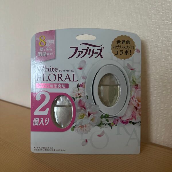 P&G ファブリーズ W消臭 トイレ用 消臭剤 置き型 ホワイトフローラル 6.3ml
