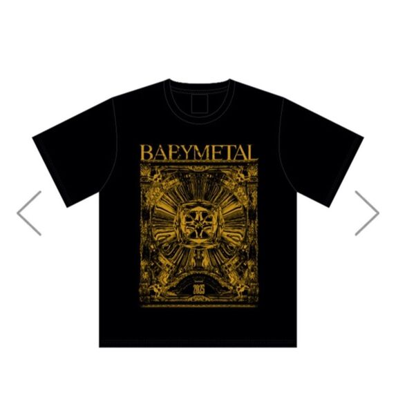 BABYMETAL ベビーメタル THE ONE TEE 2025 限定カラー GOLD アスマート Tシャツ