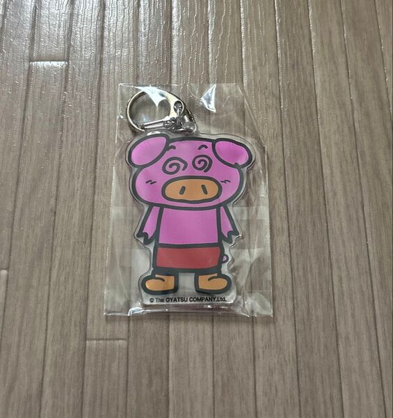ブタメン アクリルキーホルダー