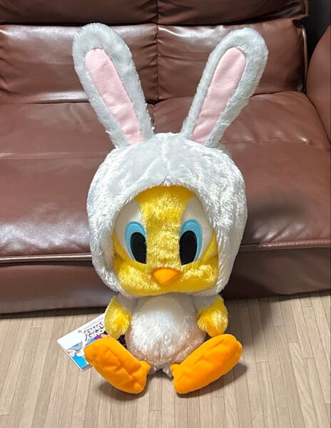 トゥイーティーのぬいぐるみ うさぎコスチューム