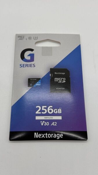 Nextorage (ネクストレージ) microSDXC 256GB UHS-I U3 V30 A2 NM1A256/GHAE