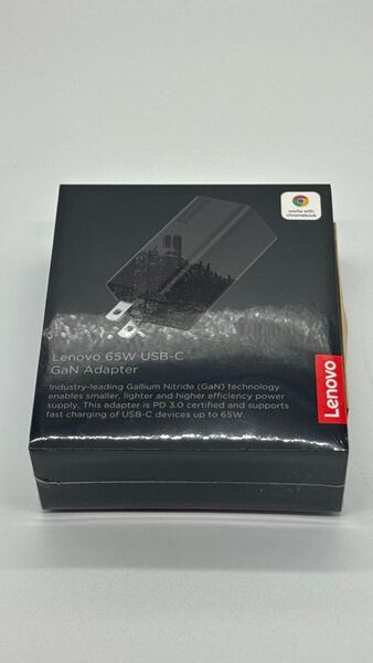 Lenovo 65W USB-C GaN Adapter 急速充電器 新品