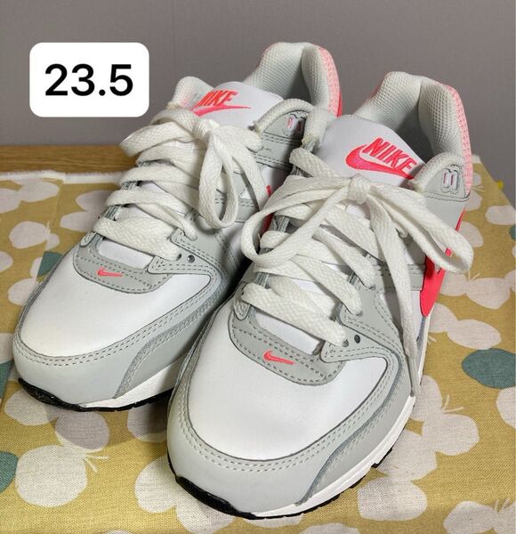 23.5 / ナイキ エア マックス コマンド NIKE W AIR MAX COMMAND / 白 ピンク グレー