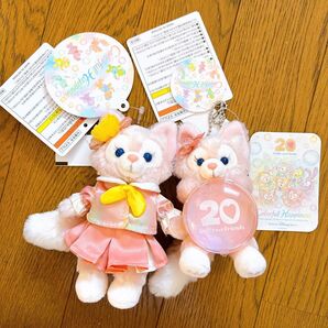 リーナベル カラフルハピネス ぬいぐるみバッチ ぬいぐるみチャーム 2点セット