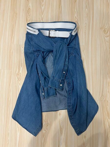 PHENOMENON 11SS フェノメノン デニム シャツ巻きベルト BIG-O オオスミタケシ シャカゾンビ