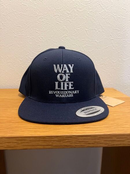新品未使用 24SS RATS WAY OF LIFE ラッツ スナップバック キャップ