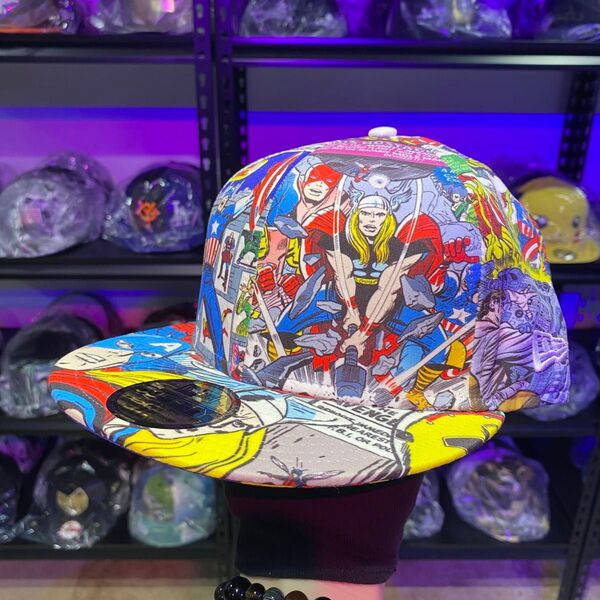 ニューエラ NEW ERA アベンジャーズ コミック キャップ 7 1/2 コラボ