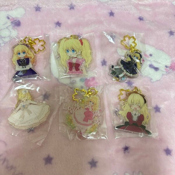ある日、お姫様になってしまった件について ある姫 中国グッズ 公式 アタナシア アクリルキーホルダー アクキー アーティ