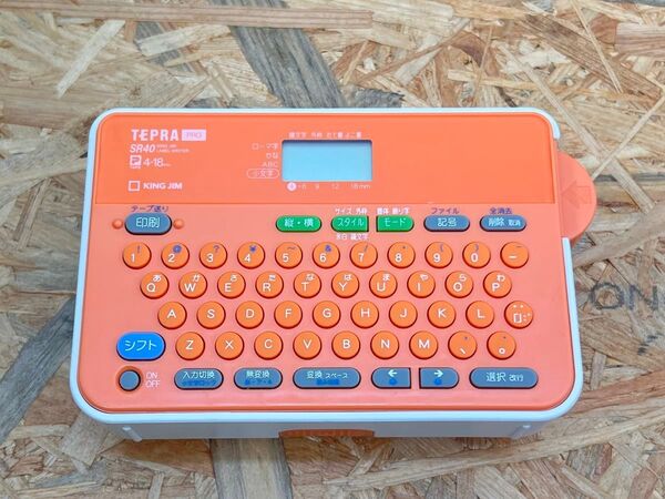 TEPRA PRO SR40 ラベルプリンター ジャンク品 テプラ プロ