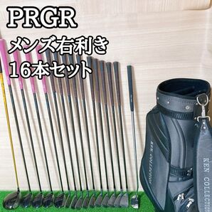 プロギア PRGR デュオ DUO HIT ゴルフメンズ右利き 16本セット