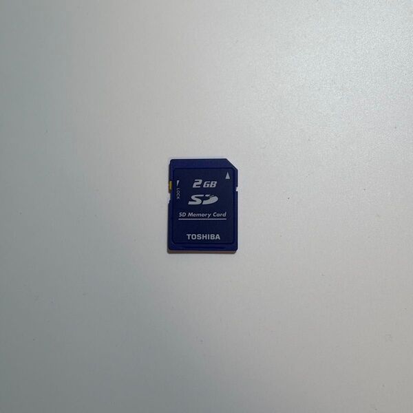 TOSHIBA SDメモリーカード 2GB