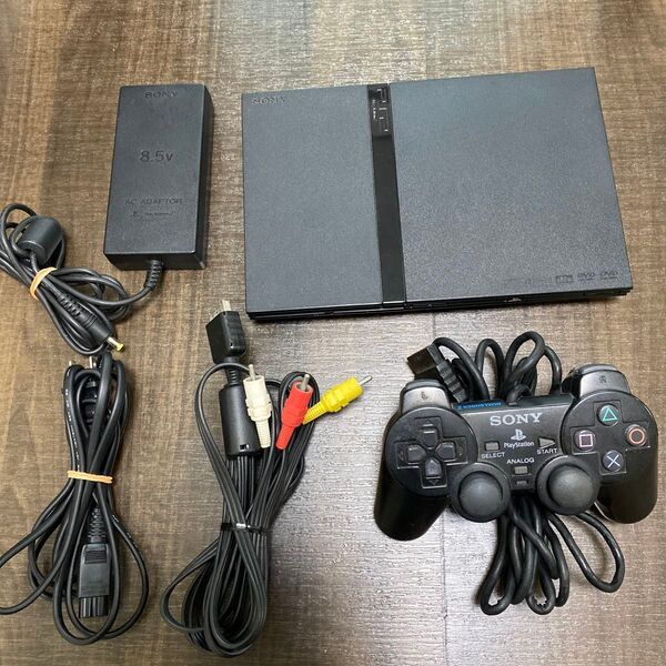 ソニー プレイステーション2 PS2 薄型 プレステ2 ブラック