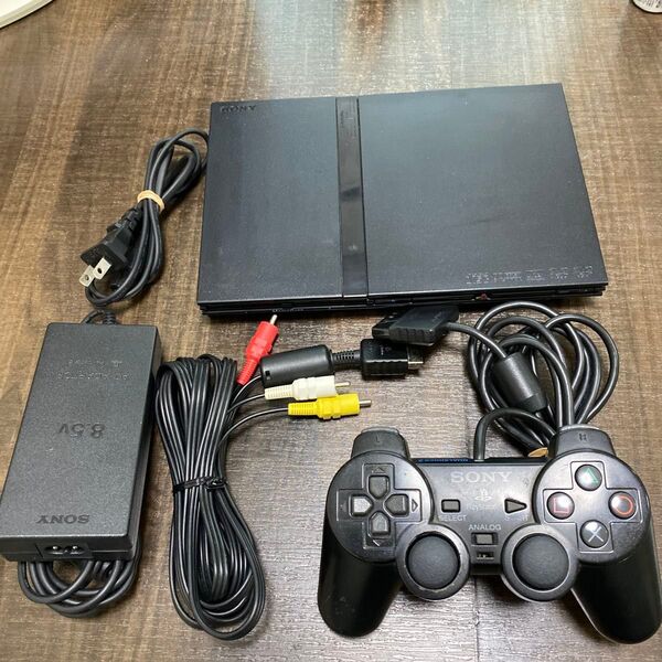 ソニー プレイステーション2 PS2 薄型 SCPH-75000 プレステ2 ブラック