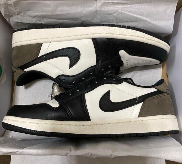 Nike Air Jordan 1 Retro Low Mocha ナイキ エアジョーダン1 ロー 27.5cm 黒タグ付き