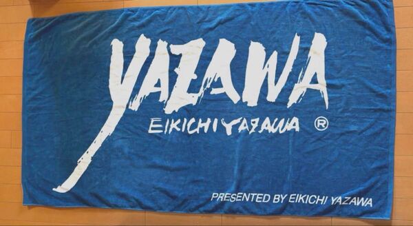 矢沢永吉 バスタオル 約80×145cm YAZAWA