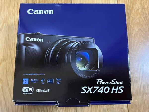 Canon キヤノン キャノン PowerShot SX740 HS 本体 シルバー 展示