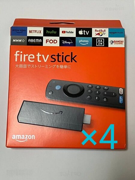 新品 Amazon Fire TV Stick 第3世代 4個セット