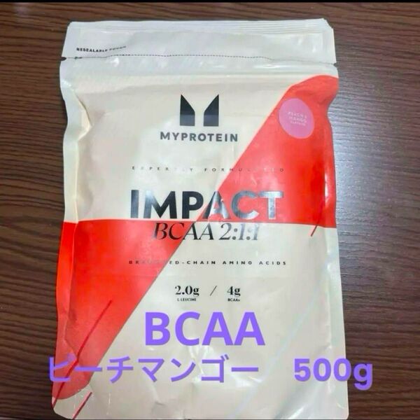 MYPROTEIN IMPACT BCAA 2:1:1 500g ピーチマンゴー マイプロテイン