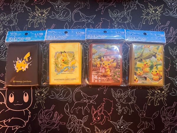 ポケモンカード デッキシールド ピカチュウ スリーブ まとめ売り