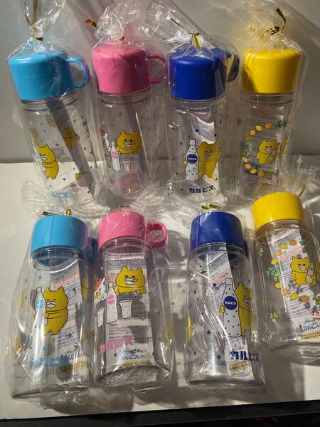 アサヒ飲料 ノラネコぐんだん コップ付ボトル フルコンプ 2セット 新品未開封 非売品