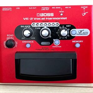 BOSS VE-2 Vocal Harmonist レッド エフェクター(美品中古)