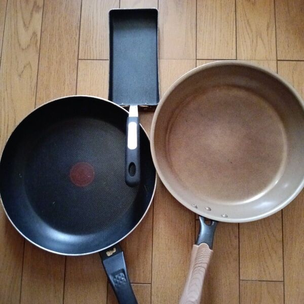 3点! エバークック フライパン ガス専用 evercook ティファール