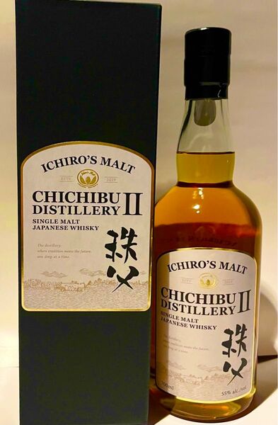 入手困難 イチローズモルト 秩父ディスティラリーⅡ ジャパニーズ ウイスキー 700ml 55% カートン付き