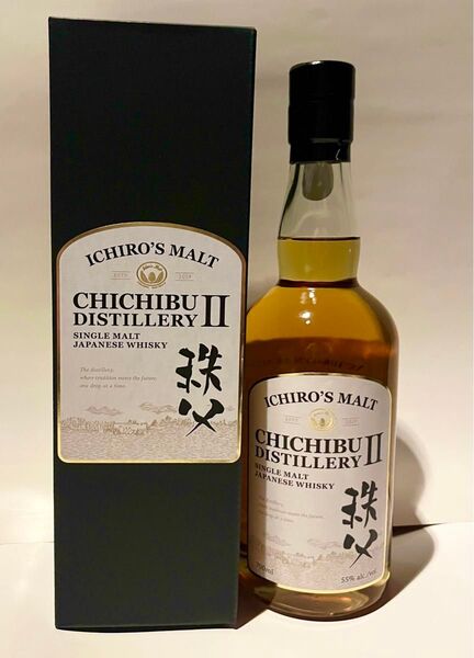 限定新発売 イチローズモルト 秩父ディスティラリーⅡ ジャパニーズ ウイスキー 700ml 55% カートン付き