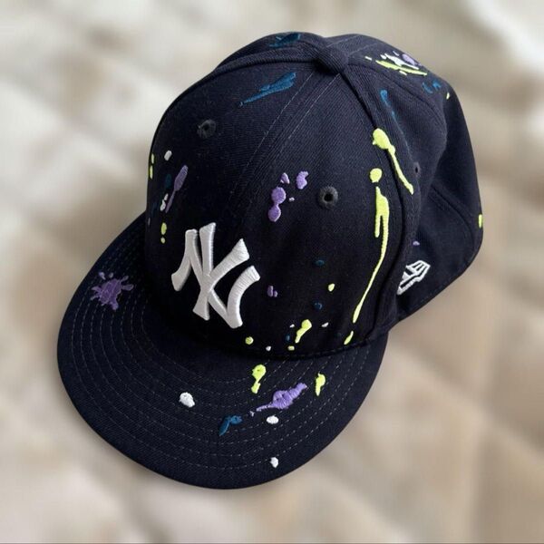 New Era 59FIFTY ブラック スプラッシュキャップ ニューエラ キャップ 帽子