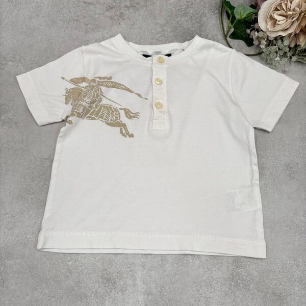 バーバリーロンドン 半袖Tシャツ ホワイト 100cm