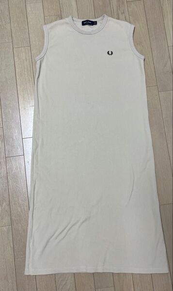 フレッドペリー ワンピース ノースリーブ レディース L