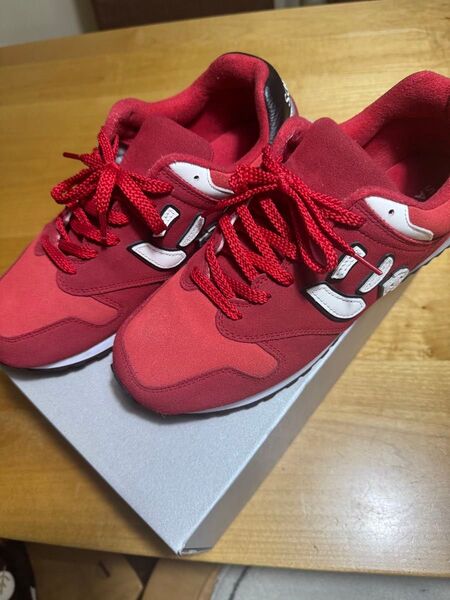 SANGACIO サンガッチョ にゅ CARMINE RED 27.5cm 値下げしました