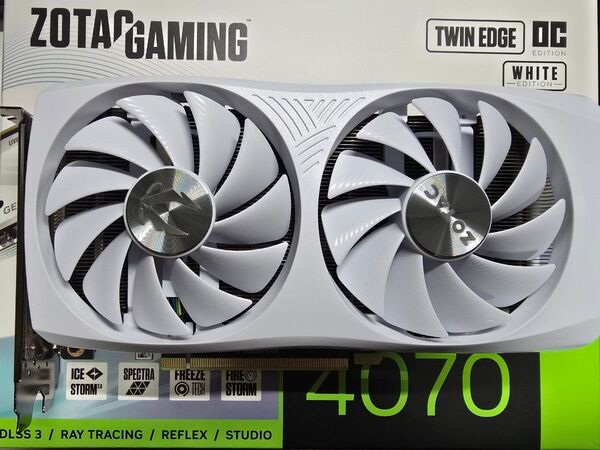 ZOTAC RTX 4070 Twin Edge OC White Edition