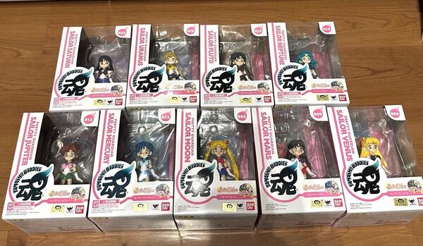 TAMASHII NATIONS 魂バディーズ 美少女戦士セーラームーン セーラー戦士9人セット フィギュア
