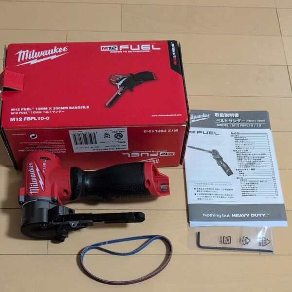 Milwaukee M12 FUEL ベルトサンダー M12 FBFL10-0 未使用
