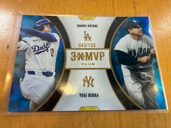Topps 3X mvp 大谷翔平 150枚限