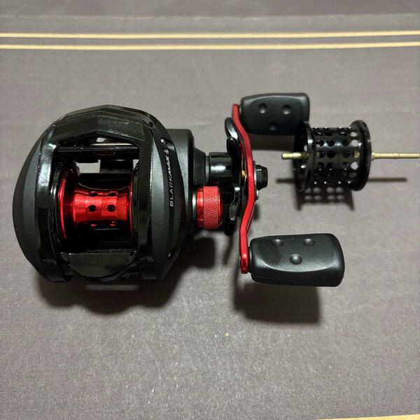 ABU Garcia ブラックマックス 美品 ベイトフィネススプール付