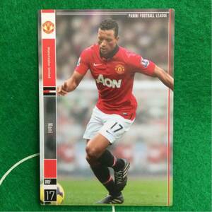 124)Panini Football League Manchester United 17 Nani ナニ マンチェスター ユナイテッド プレミア イングランド パニーニ フットボール