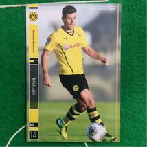 122)Panini Football League Borussia Dortmund 14 Milos Jojic ミロシュ ヨイッチ ボルシアドルトムント BVB ブンデス ドイツ パニーニ_画像1