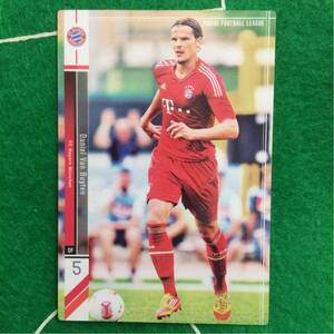 119)Panini Football League FC Bayern Munchen 5 Daniel Van Buyten ダニエル バン ブイテン バイエルン ミュンヘン ブンデス パニーニ