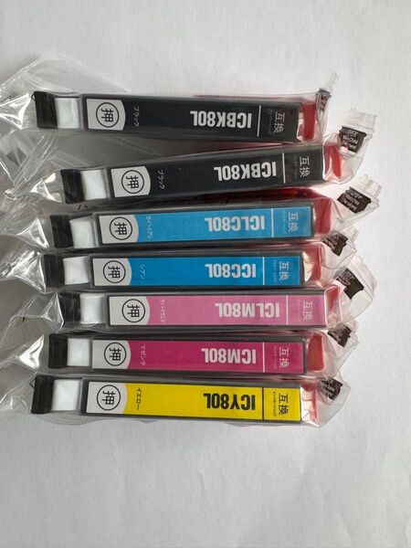 EPSON互換インクカートリッジ 7個セット