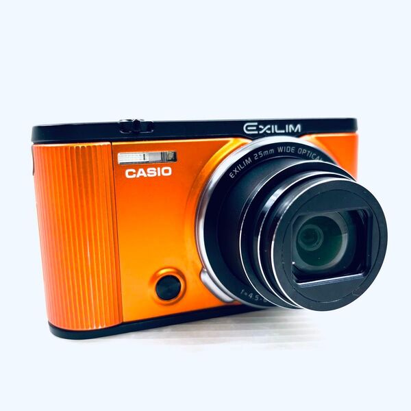 【動作確認済み】CASIO EXILIM EX-ZR1600 オレンジ デジカメ コンパクトデジタルカメラ コンデジ