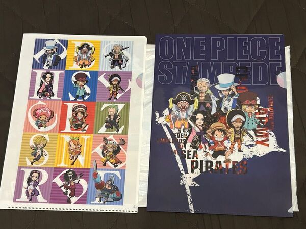 ONE PIECE クリアファイル 2枚 ワンピース
