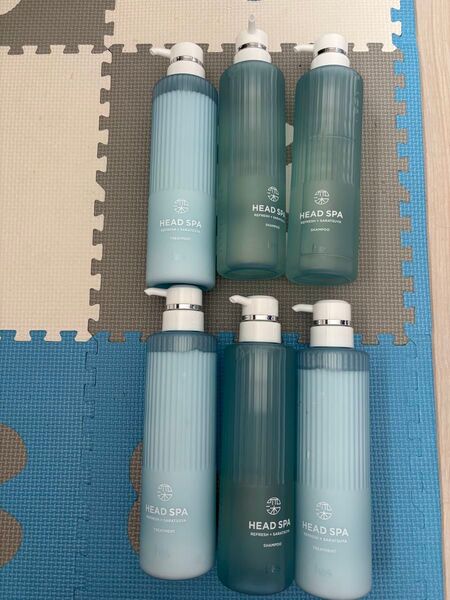 h&s 深体験ヘッドスパ リフレッシュ×さらつや シャンプー×3本&トリートメント×3本 6セット