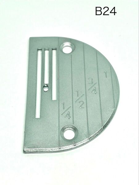 工業用ミシン*本縫いミシン用メモリ付き針板B24*新品