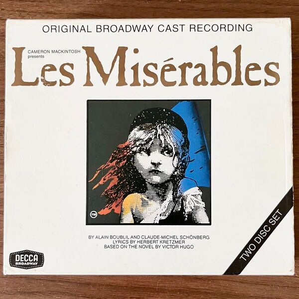 87年盤/2CD/Les Miserables/レ・ミゼラブル オリジナル・ブロードウェイ・キャスト盤/紙ケース付き