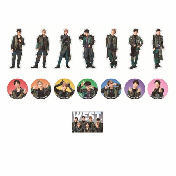 WEST. ステッカー ステッカーセット