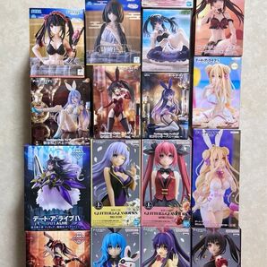 デート・ア・ライブ V IV 時崎狂三 夜刀神十香 星宮六喰 氷芽川四糸乃 誘宵美九 五河琴里 崇宮澪 フィギュア 17個セット