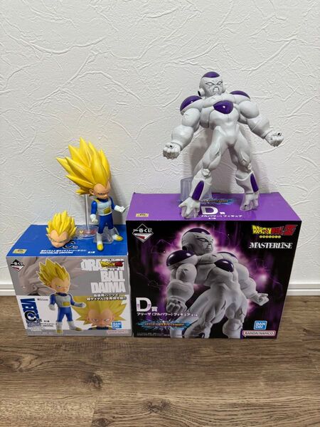 ドラゴンボール 一番くじ フィギュア C賞 ベジータ D賞 フリーザ ダイマ DAIMA VSオムニバスBrave