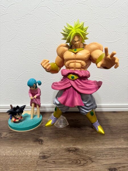 ドラゴンボール 一番くじ フィギュア D賞 ブロリー ラストワン賞 孫悟空 ブルマ